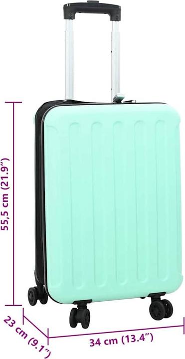 Image du produit VidaXL Sac de voyage vert menthe