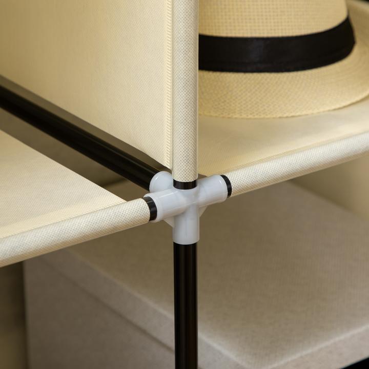 Image du produit Homcom Armoire en tissu (125 x 43 x 162,5 cm)