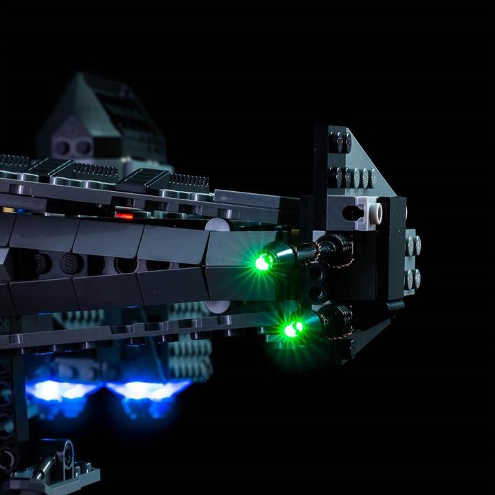 Actual product image Light my bricks LEGO® Star Wars The Justifier #75323 Light Kit
