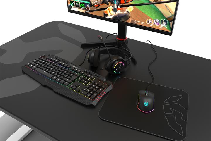 Actual product image Krom Kappa Headphones Wired Headband Gaming Black (NXKAPPA) (Cable)