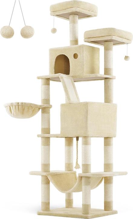 Actual product image Feandrea Cat Spa (206 cm, Beige)