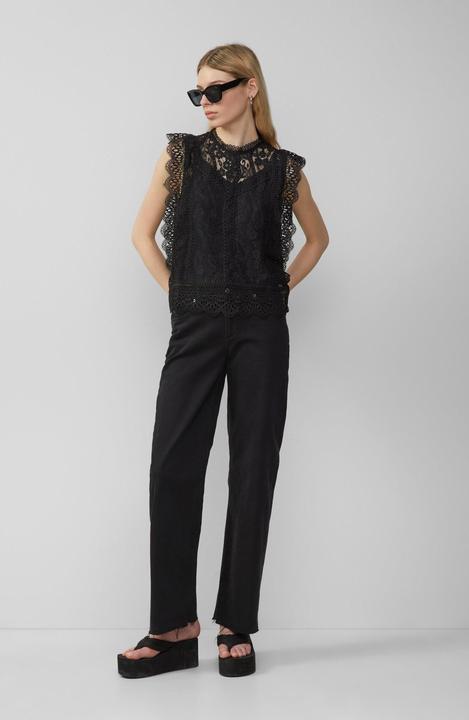 Actual product image S.Oliver Bluse Blusentop aus Spitze (34)