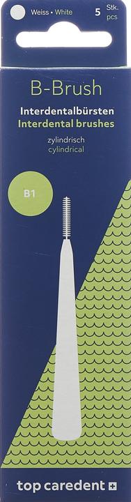 Actual product image Top Caredent B1 IDBG-W Interdentalbürste weiss >1.1mm (5 x, 2.80 mm)