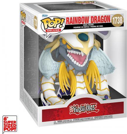 Actual product image Funko Yu-Gi-Oh! POP! Deluxe Vinyl Figur Rainbow Dragon 17 cm