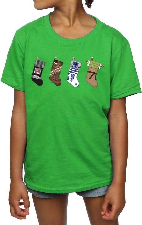 Produktbild Star Wars Christmas Stockings TShirt Mädchen (140, 146)