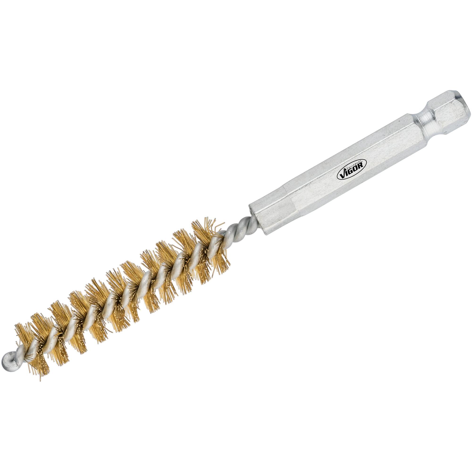 Vigor, Schleifmittel, Messingbuersten-Satz 11 mm