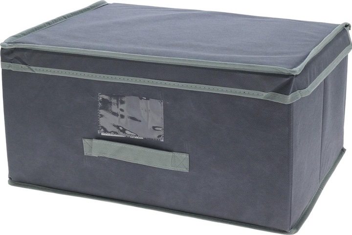 Produktbild Storage Solutions Aufbewahrungsboxen-Set in 3 Grössen mit Deckel & Henkel, faltbar