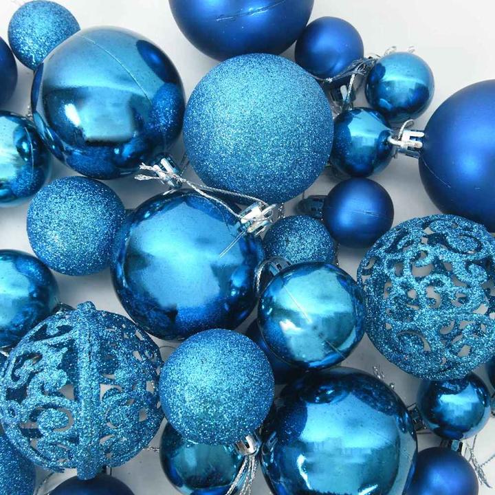 Produktbild vidaXL Weihnachtsornamente (123 -teilig)