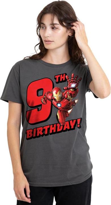 Produktbild Iron Man TShirt 9 Geburtstag (S)