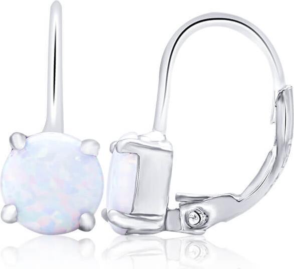 Immagine prodotto Beneto Bellissimi orecchini in argento con opali sintetici AGUC2254 (L)
