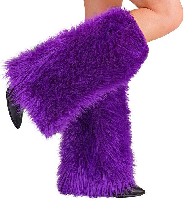 Image du produit Widmann Violette Plüsch Beinstulpen