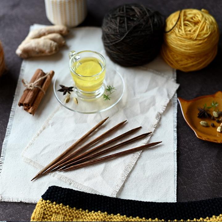 Actual product image Knitpro Needle set sock needles Ginger / 5 pieces