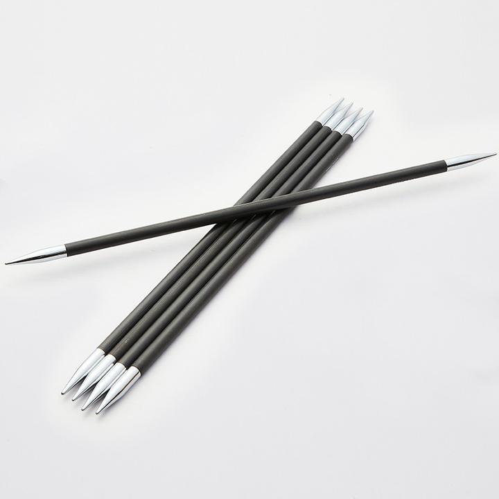 Actual product image Knitpro Needle set sock needles carbonz / 5 pieces