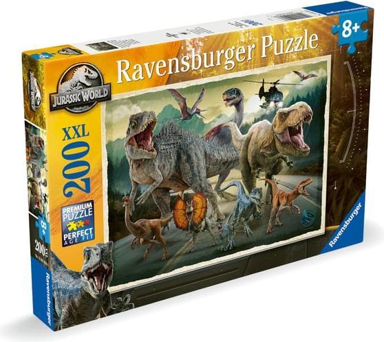 Immagine prodotto Ravensburger Puzzle per bambini 12001058 - La vita trova un modo - 200 pezzi XXL Jurassic World (200 pezzi)
