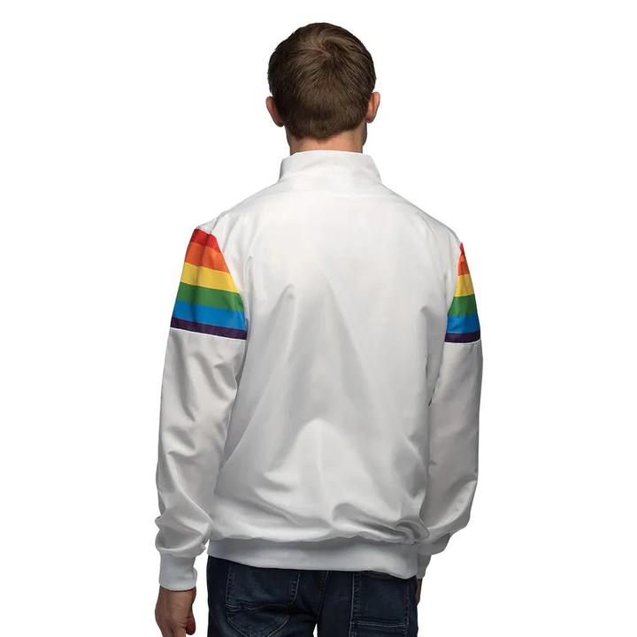 Immagine prodotto Boland 80er Jahre Trainingsjacke Vintage Rainbow Mann (M, L, XL, XXL)