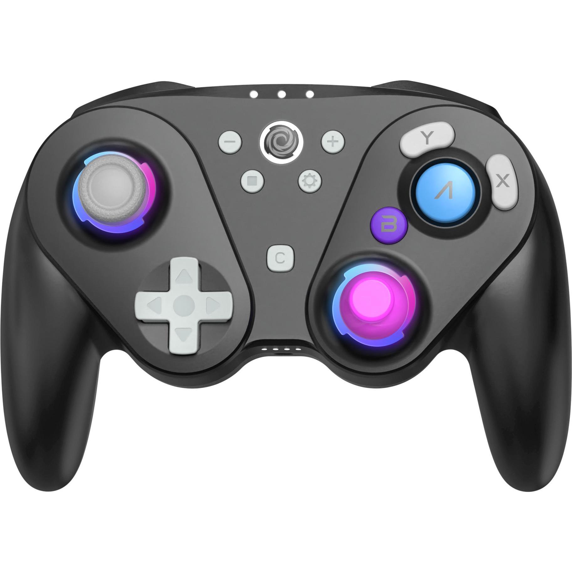 Oniverse Foenix Wireless Controller, black, Switch / Switch 2 (Android, iOS, PC, Switch, Switch 2, Switch Lite, Switch OLED, Wii), Controller gaming, 