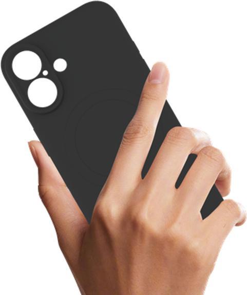 Image du produit Just in Case TPU Back Cover Noir Magnétique Apple iPhone 16 (Apple iPhone 16)