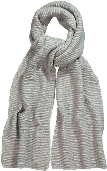 Produktbild Ulla Popken Strickschal, Krausstrick, Rippstruktur, Wollanteil