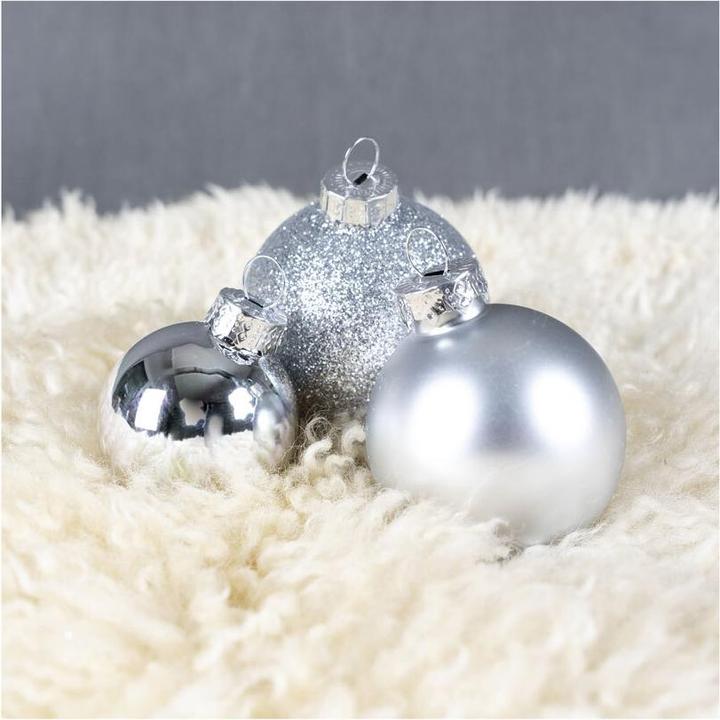 Image du produit Fs-Star Boules de Noël 34 pièces argent (34 -pièce)