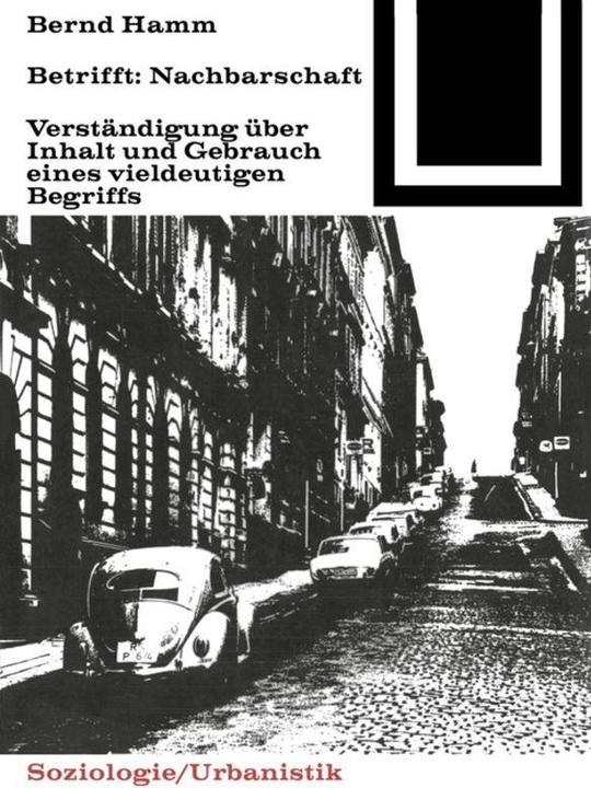 Produktbild Betrifft: Nachbarschaft (Deutsch, Bernd Hamm, 1973)