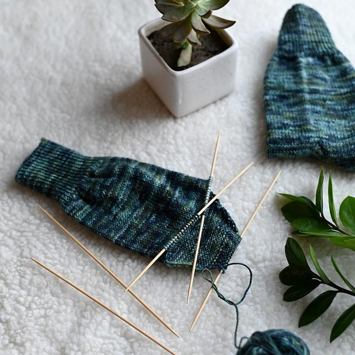 Produktbild Knitpro Nadelspiel Sockennadeln Bamboo / 5 Stück
