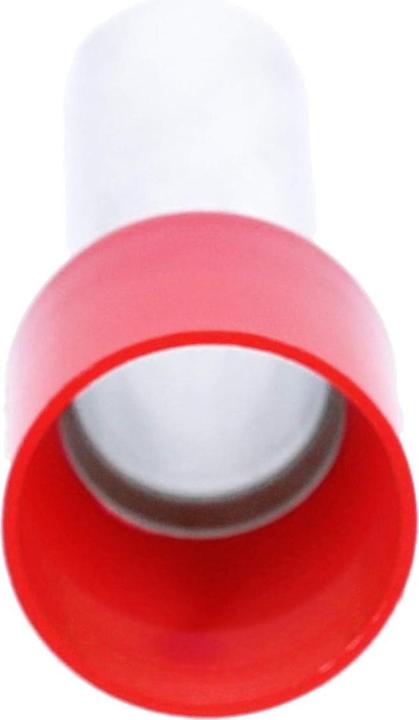 Produktbild Kalitec 50 Stück Cembre Aderendhülsen isoliert 35mm² 25mm lang rot PKD35025 I Industriequalität vom deutsche