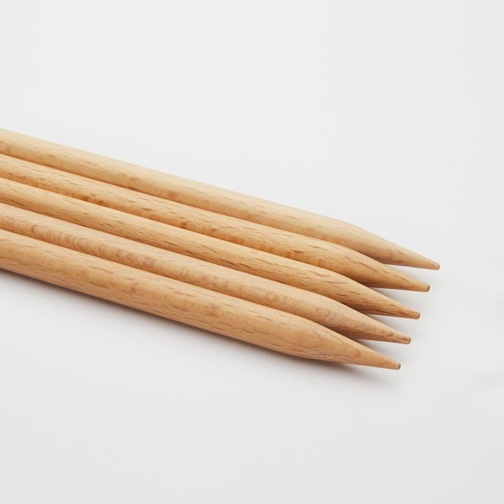 Actual product image Knitpro Needle set sock needles Basix Birch / 5 pieces