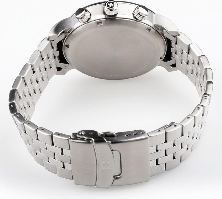 Immagine prodotto Wenger Urban Classic Chrono (Orologio da polso analogico, Cronografo, Fatto in Svizzera, 44 mm)