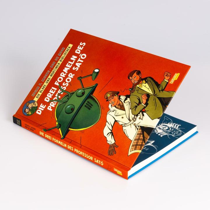 Productafbeelding Blake und Mortimer Bibliothek 8: Die drei Formeln des Professor Sato (Duits, Bob de Moor, Edgar-Pierre Jacobs, Michael Hein, 2025)