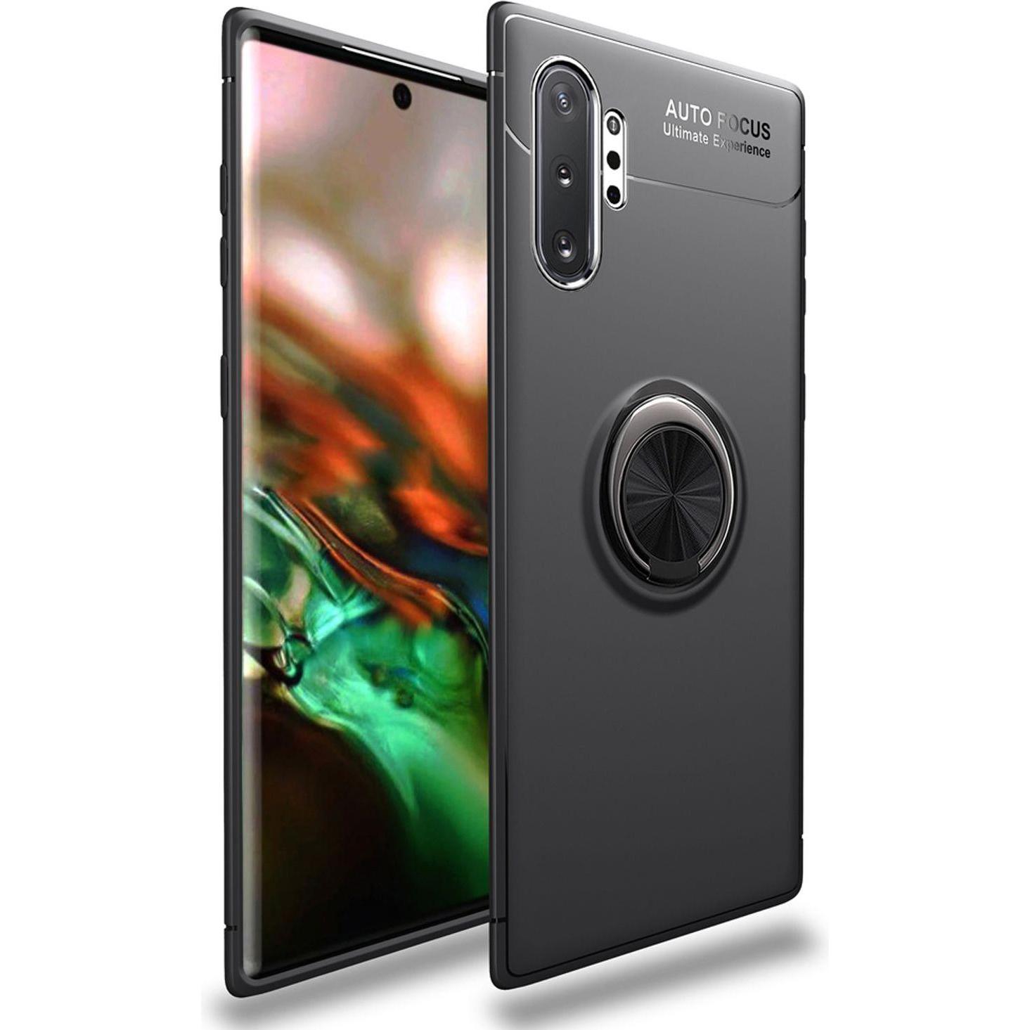 Nalia Hülle (Samsung Galaxy Note 10 Plus), Smartphone Hülle, Schwarz