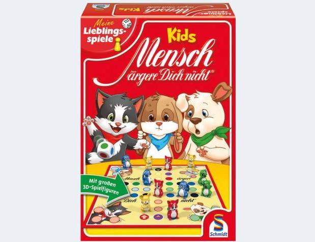 Produktbild Schmidt Spiele Mensch ärgere Dich nicht Kids (Deutsch, 2 - 4 Spieler)