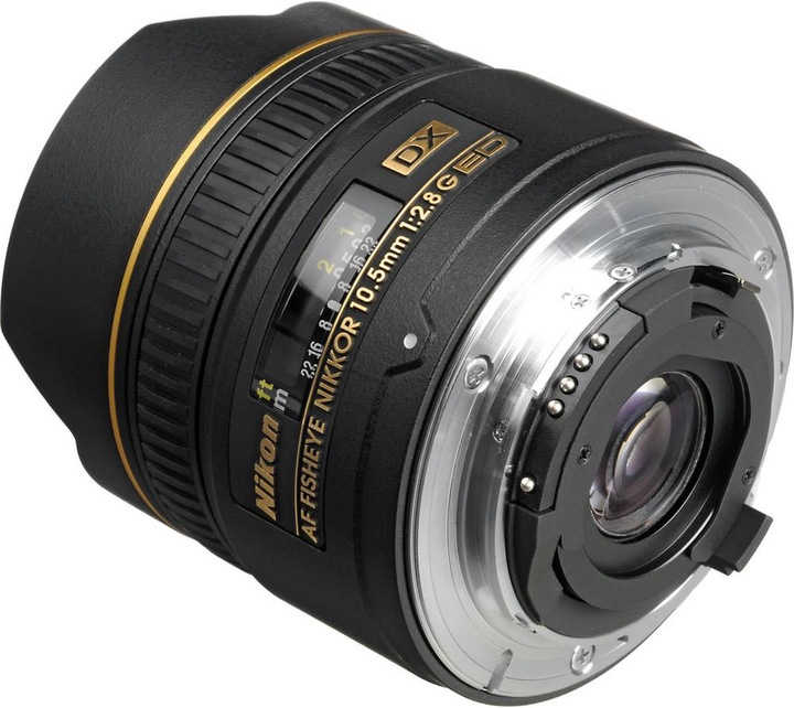 Produktbild Nikon AF DX Fisheye- 10.5mm, f/2.8 G ED - (EU) (Nikon DX, APS-C / DX)