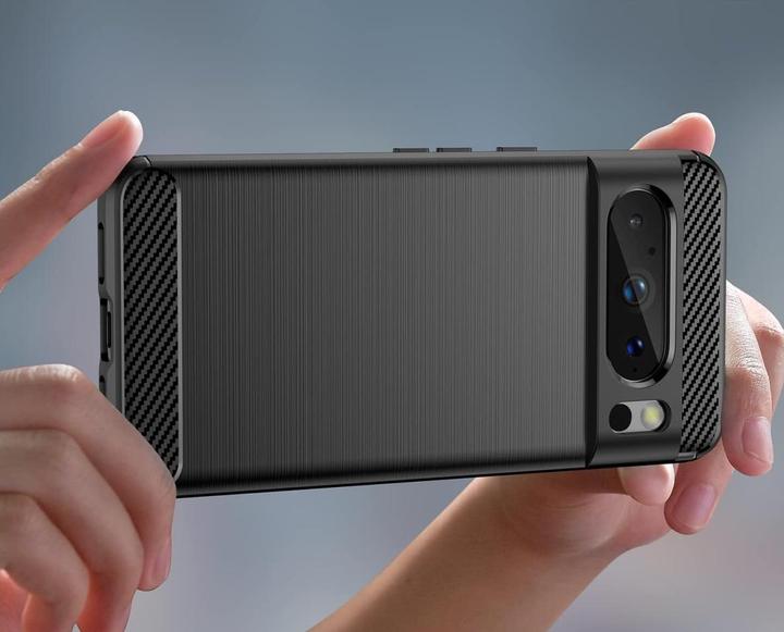 Actual product image Screenguard Carbon Brushed Soft TPU (Google Pixel 8 Pro)