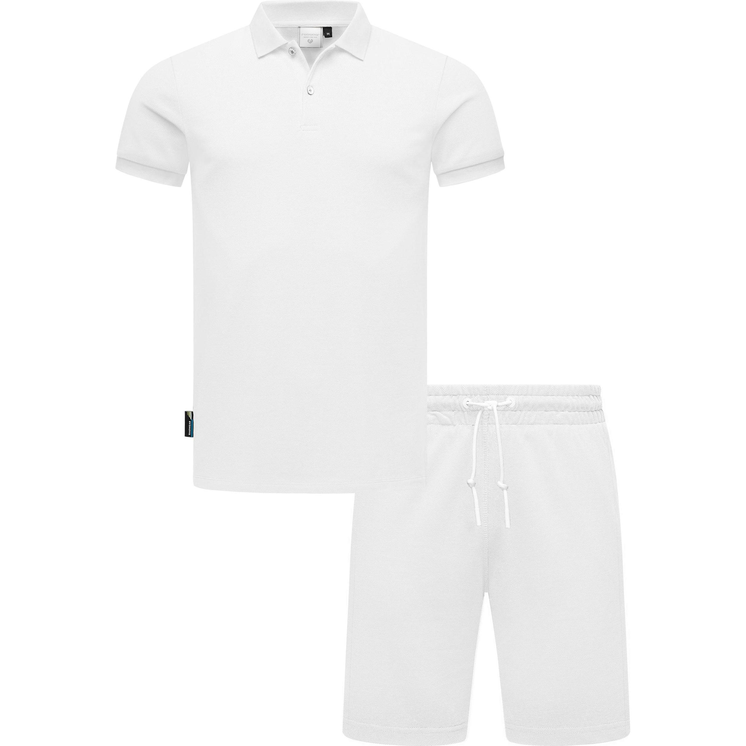 Ragwear, Herren, Pyjama, Set Porpi, Weiss, (3XL)
