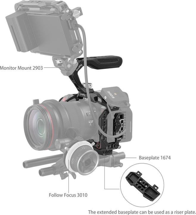 Produktbild SmallRig Black Mamba Kit (Cage)