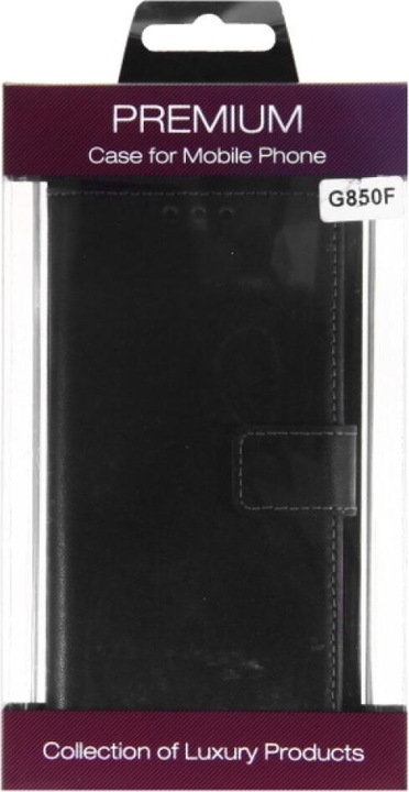 Immagine prodotto OEM Custodia a libro sottile in pelle per Galaxy Alpha - Nero 4250710555567 (Samsung Galaxy Alpha)