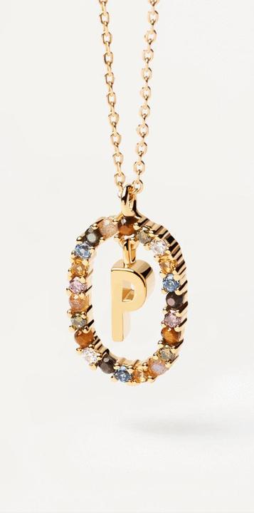 Immagine prodotto Pd Paola Nuova collana di lettere P (Argento 925, 50 cm)