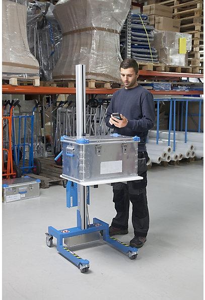 Immagine prodotto Pronomic AB Minielevatore, portata 65 kg, acciaio, altezza 2182 mm. (65 kg)