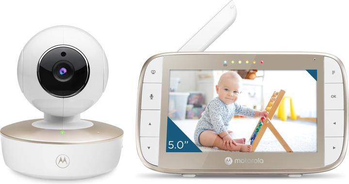 Motorola Baby monitor VM50G 5" Gold (Video & Audio, 300 m)