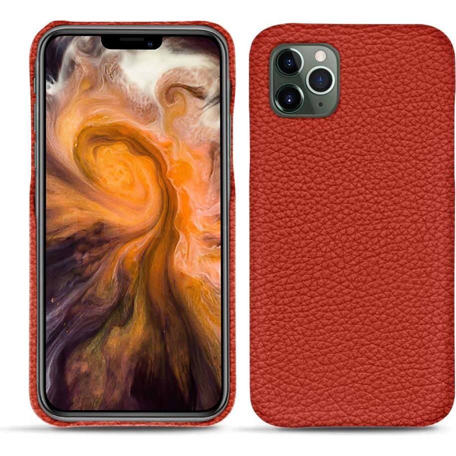 Noreve Lederschutzhülle (Apple iPhone 11 Pro Max), Smartphone Hülle, Orange