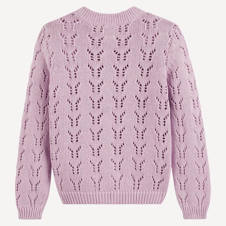 Actual product image La Redoute Collections Geknöpfte Weste aus feiner Lochstrickware (110)