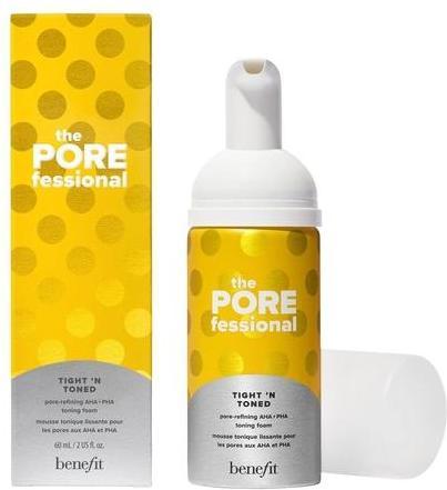 Produktbild BeneFit Cosmetics The POREfessional Tight 'N Toned Pore-Refining AHA + PHA Toning Foam (Reinigungsschaum, 60 ml)