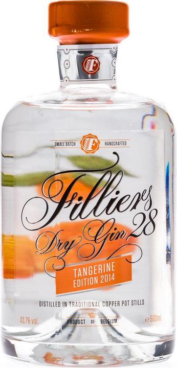 Image du produit Filliers Dry Gin 28 Tangerine Seasonal Edition (1 x 50 cl)