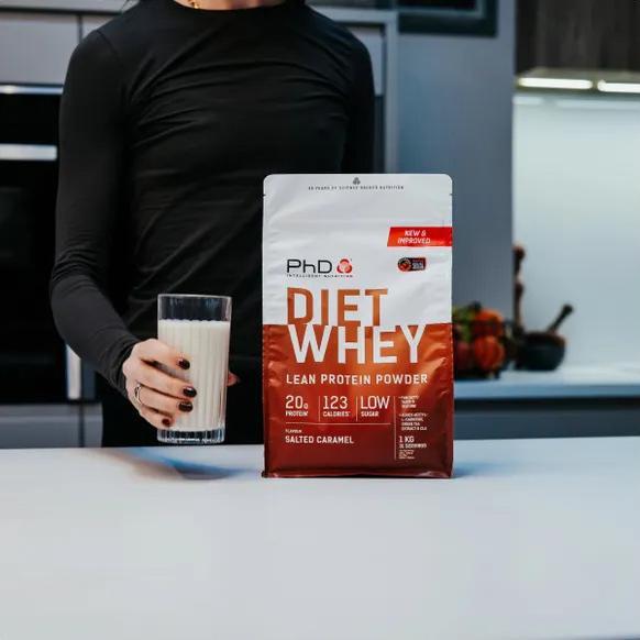 Produktbild PhD Nutrition Diet Whey (1000 g, 1x, Karamell)