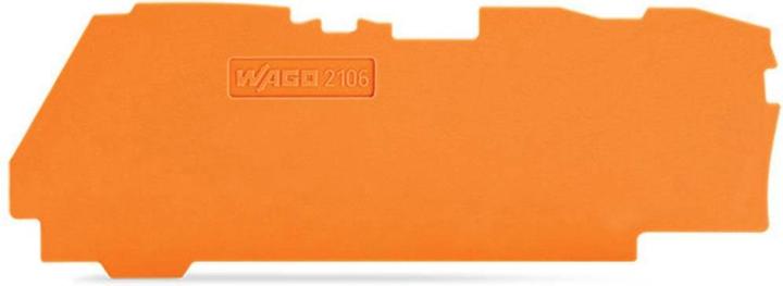 Produktbild Wago 2106-1392 Abschluss Zwischenplatte 100 St. (Anschlussleiste)