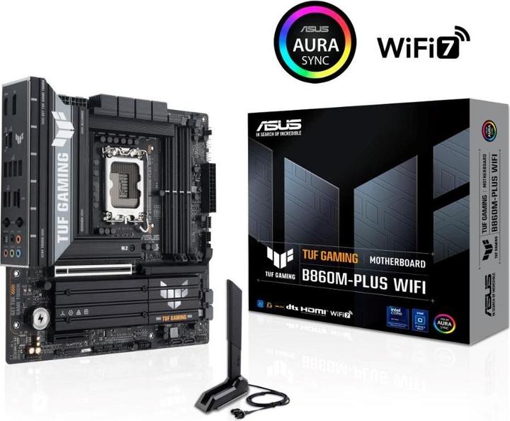 Produktbild ASUS TUF GAMING B860M-PLUS WIFI (LGA 1851, Intel B860, mATX)