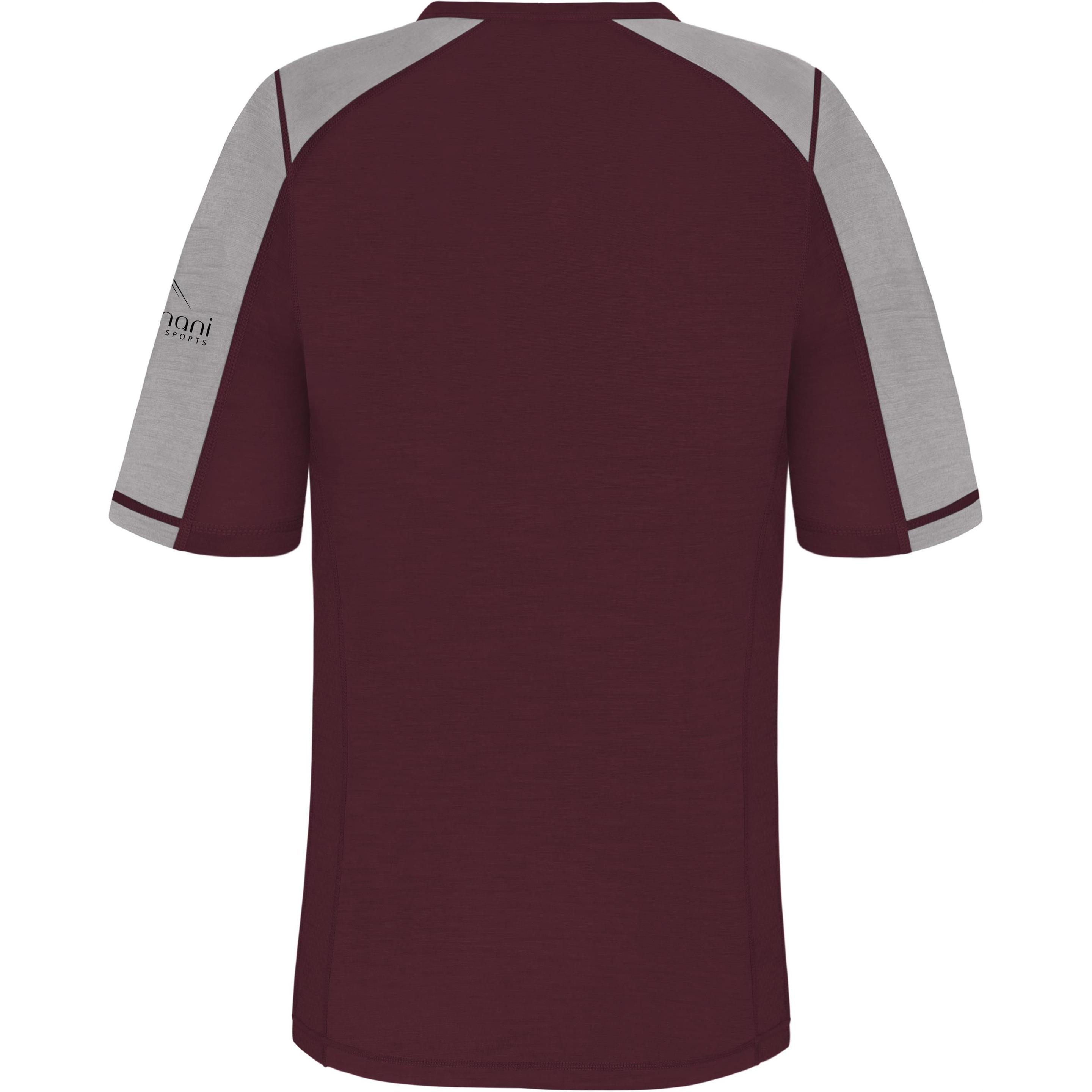 Thumbnail - Normani, Damen, Shirt, Damen Merino T-Shirt „Esperance“ - 9217, Rot, (S)