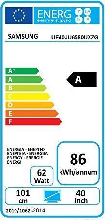 Energie-Label Samsung Ue40ju6580 (40", 4K)