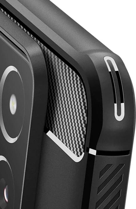 Actual product image Spigen Rugged Armor Xiaomi 14 czarny/matte black ACS07422 (Xiaomi 14)