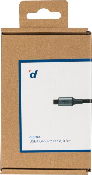 Actual product image Digitec USB Type C - USB Type C USB4 (0.80 m, USB 4.0, 100 W)